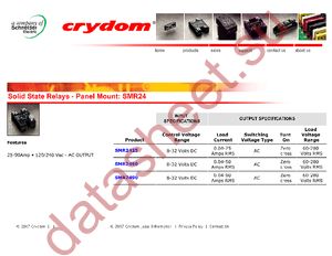 SMR2450 datasheet  